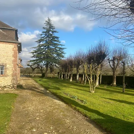 Aux Jardins Fleuris 公寓 翁弗勒尔